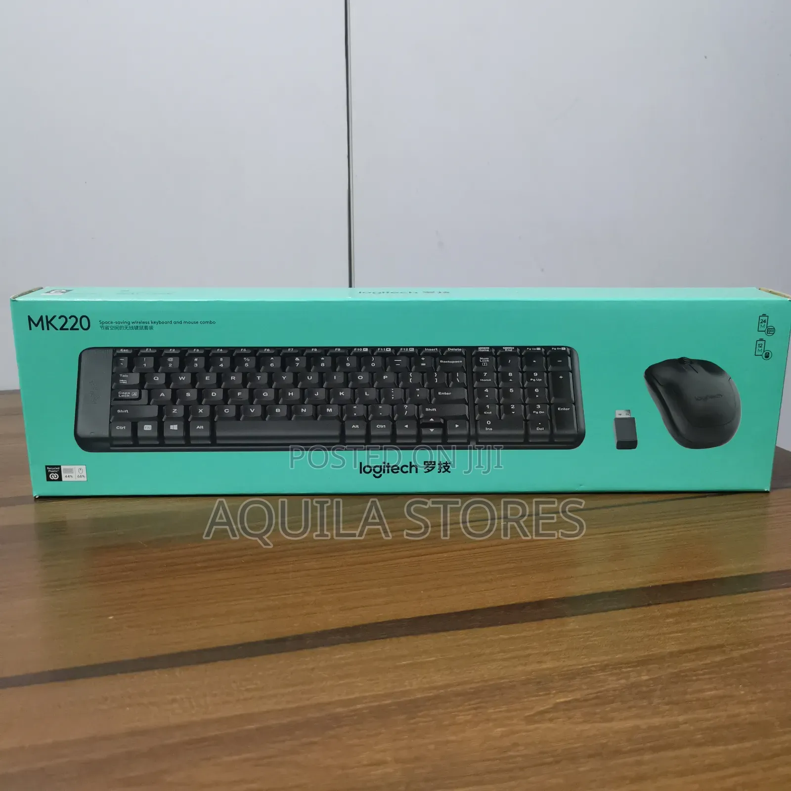 Logitech Mk220 Wireless Keyboard and Mouse Combo.