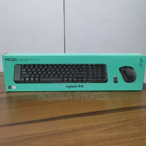 Logitech Mk220 Wireless Keyboard and Mouse Combo.
