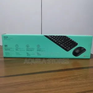 Logitech Mk220 Wireless Keyboard and Mouse Combo.