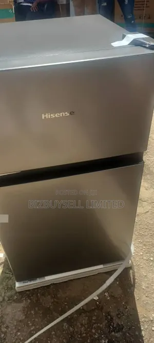 Double Doors Hisence Refrigerator.