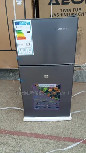 Double Doors Glamstar Refrigerator Set.