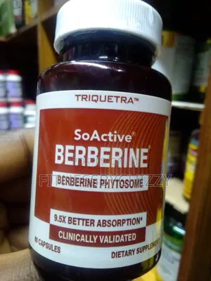 So Active Berberine X 60 Capsules