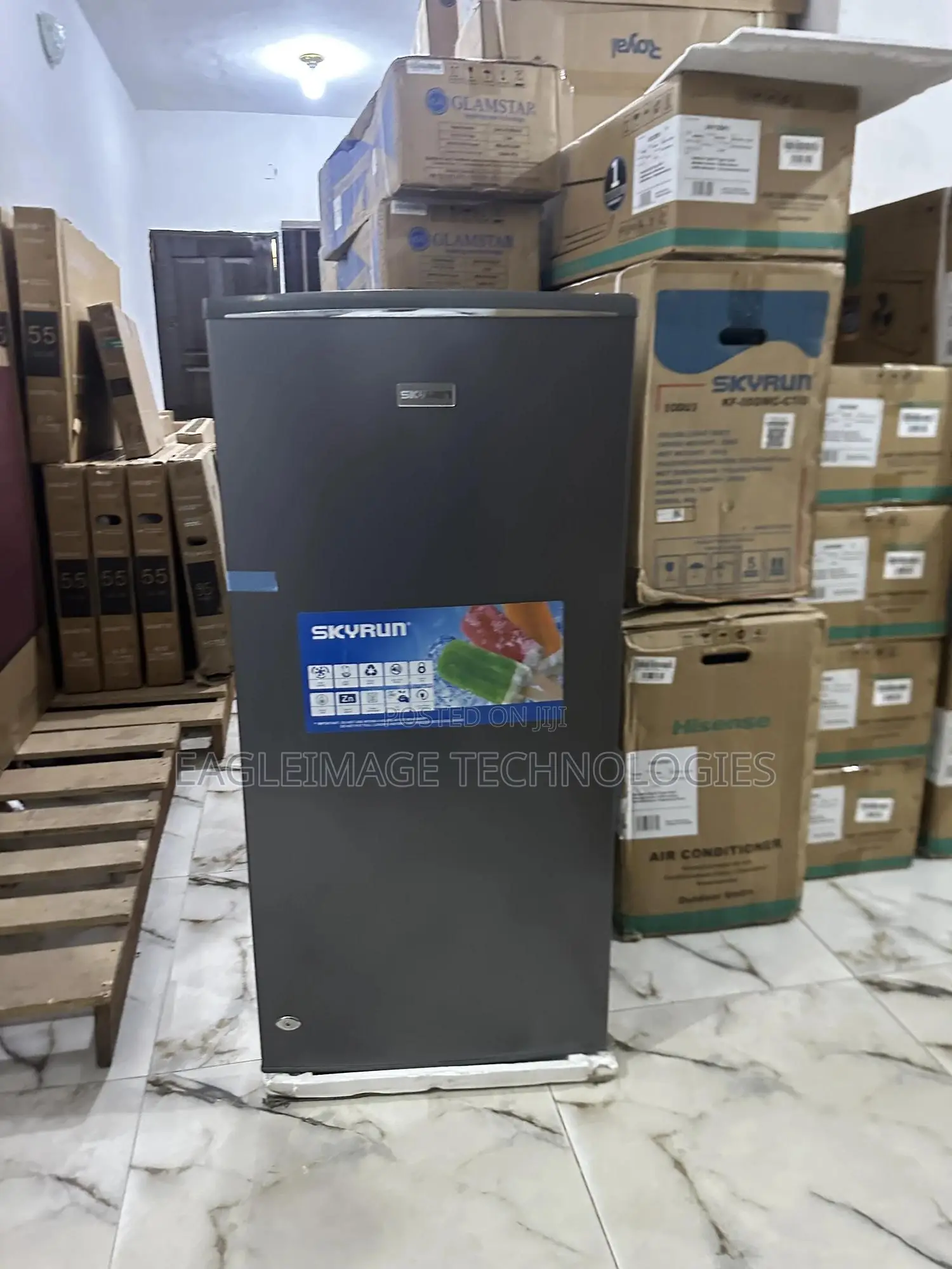 Single Door Skyrun Fridge 160l BCD-160hc With Lock