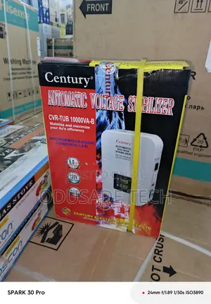 Smart Voltage Control – Century CVR-Tub 10kva