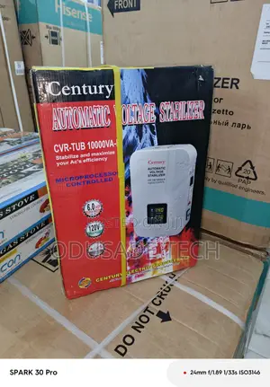Century 10kva Stabilizer – Total Voltage Control