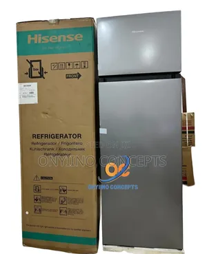 Brand New Hisense 240liters Double Door Refrigerator