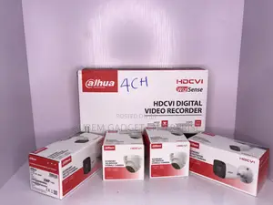 Dahua 4 Channel DVR + 4 Cameras