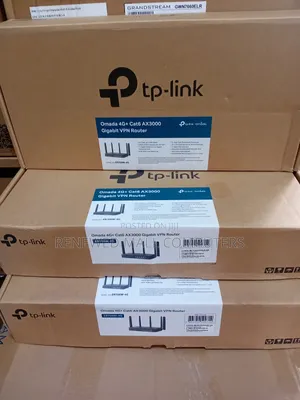 Tp-Link Gigabit VPN Router 4g+ Cat6 Ax3000