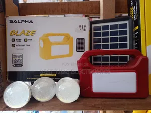 Salpha Blaze Portable Solar Light Kit