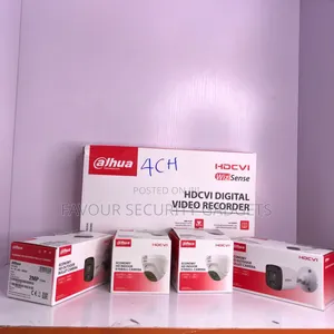 Dahua 4 Channel Dvr+ 4 Camera