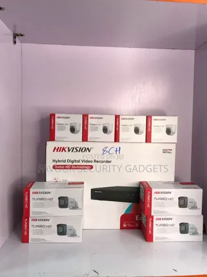 Hikvision 8 Channel Dvr+ 8 Cameras