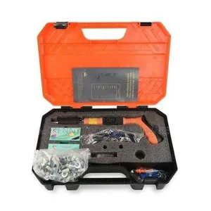 Concrete Nail Gun Kit With 110pcs Nails and 5-Speed Adjusta