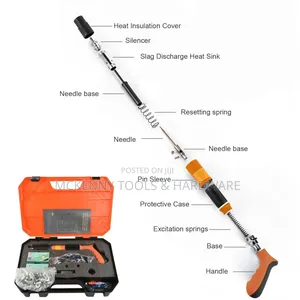 Nail Gun Kit With 110pcs Nails, 5 Speed Adjustable