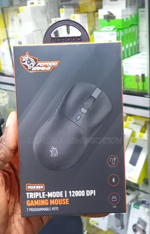 Porodo Gaming Mouse 12000 Dpi Triple Mode