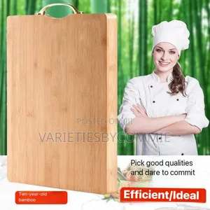 Big Sized Bamboo Wooden Chopping/Cutting Board With Handle