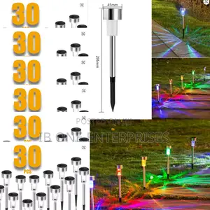 Ultimate Garden Ambiance: 180 Multi-Color Lawn Solar Lights