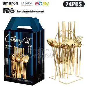 24pcs Cutlery Set Spoon Set