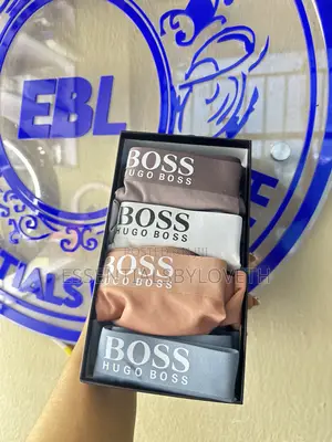 Hugoboss 4 in a Pack Boxer