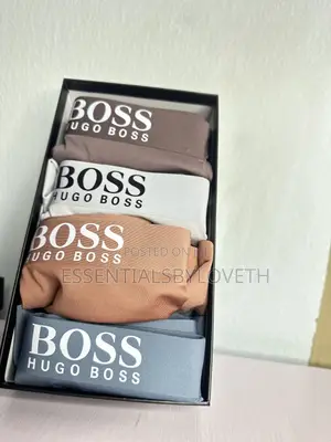 Hugoboss 4 in a Pack Boxer