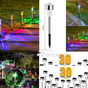Garden Makeover: Nighttime Drama 60 Multi-Color Solar Lights