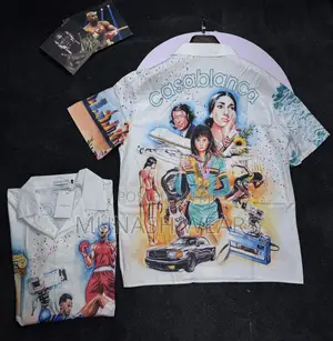 Casablanca Multi Althele Shirt Vintage S-5xl