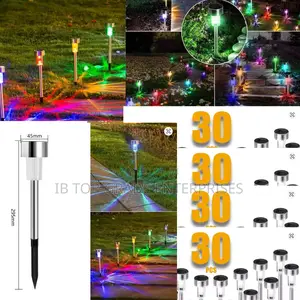 Harness the Sun, Light Up the Night: 120 Solar Garden Lights