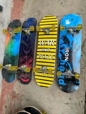 Skateboards.