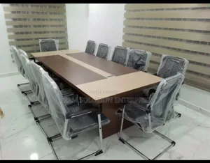 Standard Conference Table With 12 Chairs