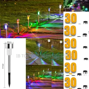 Garden You’Ll Love at Night: 180pcs Multi-Color Solar Lights