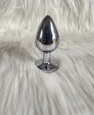 Stainless Silver Anal Plug
