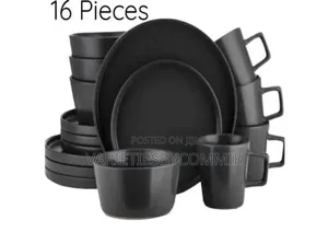 16pcs Original Stone Glass Ware Dinner Set