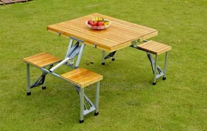 Outdoor Aluminum Beach Table for Picnic