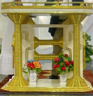 Standard Golden Church Pulpit