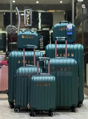 High Quality Luxury Genuine Leather Travel Luggage