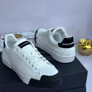 Dolce and Gabbana White Sneakers