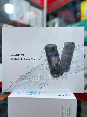 Insta360 X5 Essentials Bundle - Waterproof 8k 360° Action