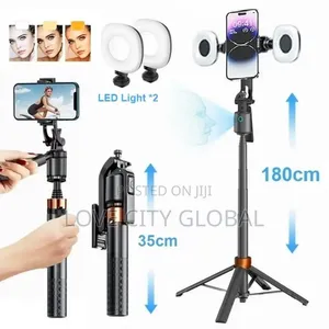 Q13 Phone Camera Tripod Stand Light Selfie Stick Ai Track