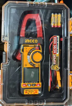 Ingco Dc/Ac Clamp Meter, Model Dcm6005.