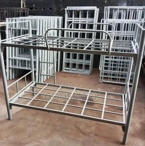 Silver Metal Bunk Bed 6 X 3 Feet.