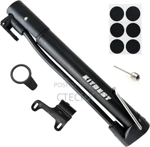 Kitbest 11‘’ Portable Hand Bicycle Pump With Frame Mount