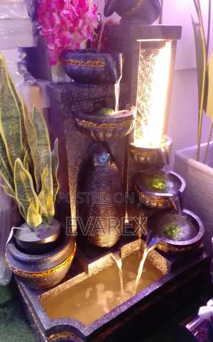 Exotic Indoor Water Fountain. (Watch the Video)