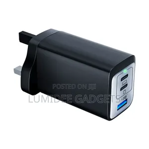 65w 2-C+1-Usb Multi Port Fast Charger