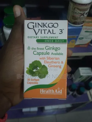 Healthaid Ginkgo Vital 3 X30 Caps