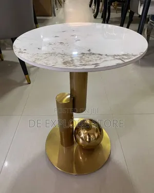 Gold Leg Side Table