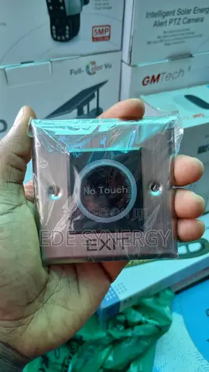 Non Touch Exit Button Access Control