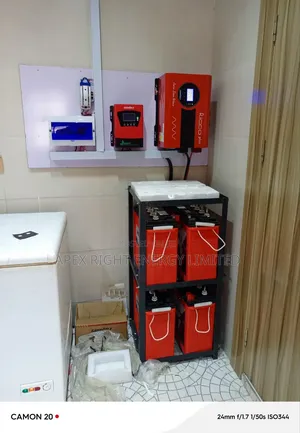5kva Grovolt System Setup+4pcs-220ah+12pcs-300w Mono Panel