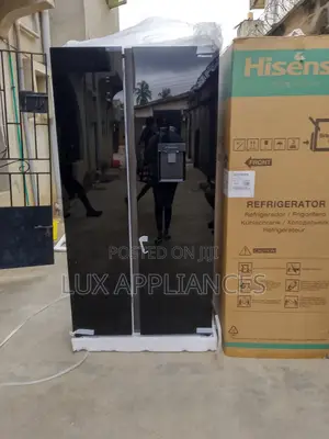 New Hisense 529l Side-by-Side Refrigerator Water Dispenser