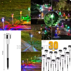 30 Multi-Color Garden Solar Lights to Hypnotize Your Guests