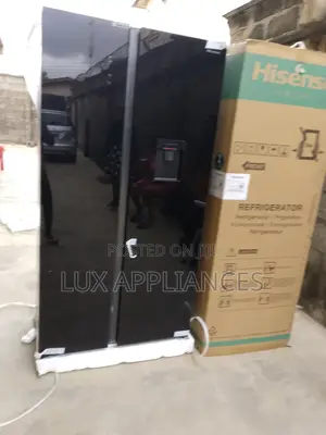 Hisense 529l Side-by-Side Refrigerator (Ref5p558nmsn)
