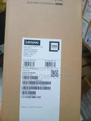 New Laptop Lenovo V14 G4 IRU 8GB Intel Core I5 SSD 512GB